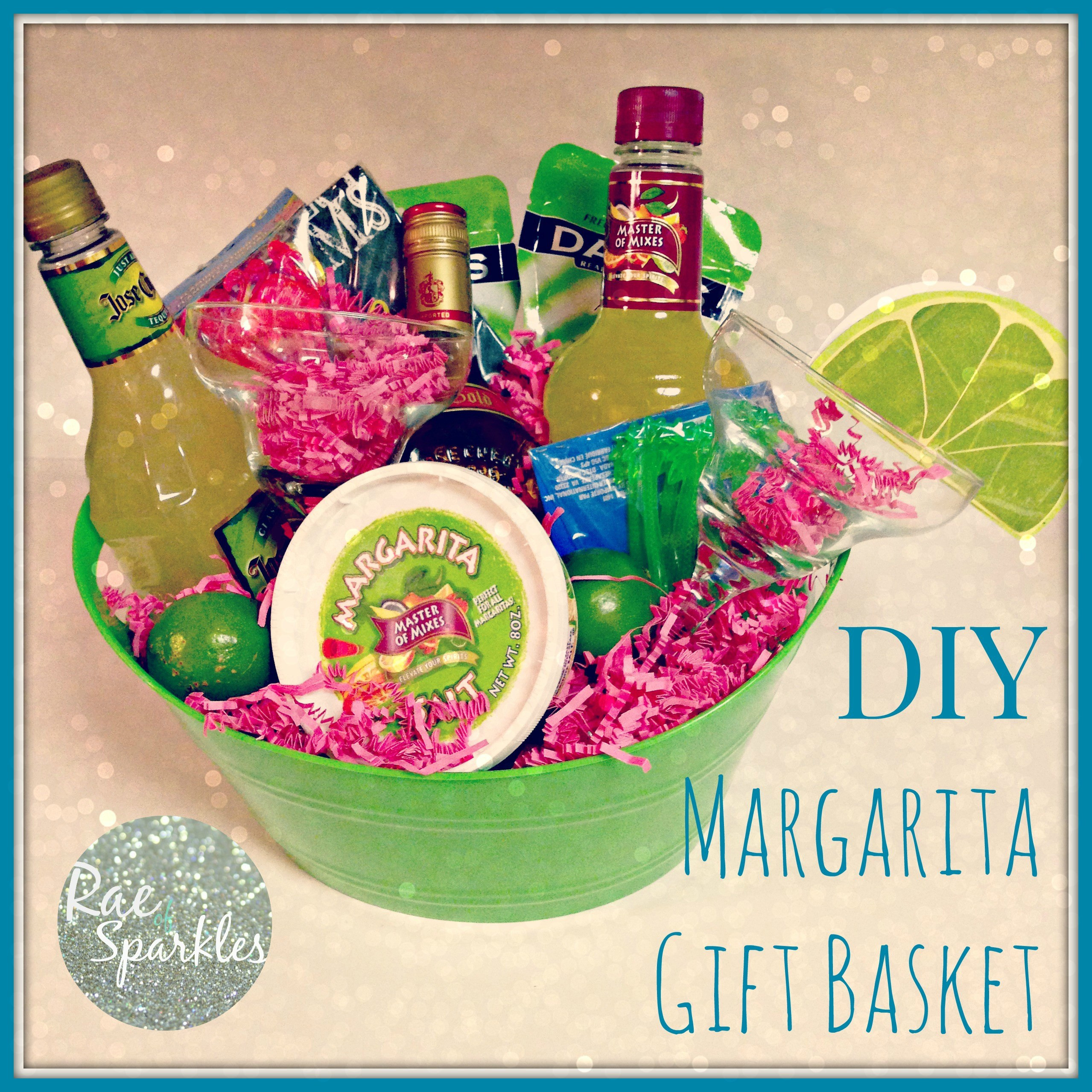 Margarita Gift Basket Ideas
 Blended or The Rocks