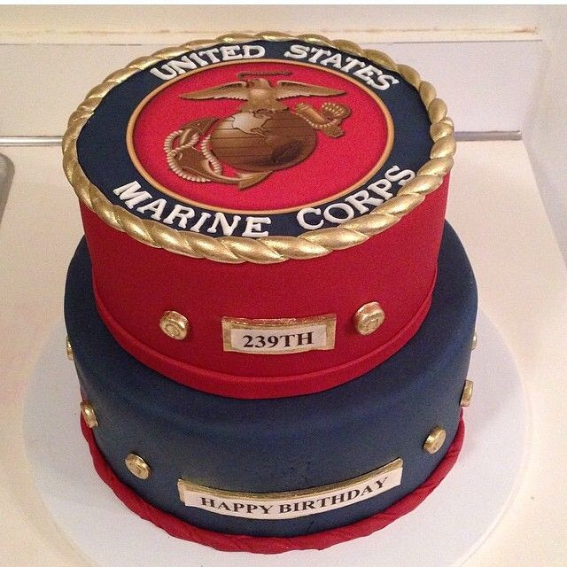Marine Corps Retirement Party Ideas
 Marine Corps Cake …