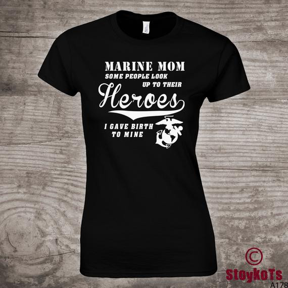 Marine Graduation Gift Ideas
 Marines Boot Camp graduation t shirt t for her by StoykoTs