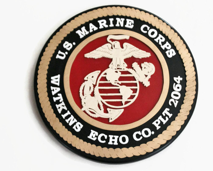 Marine Graduation Gift Ideas
 USMC Personalized Boot Camp Graduation Plaque Made Wood