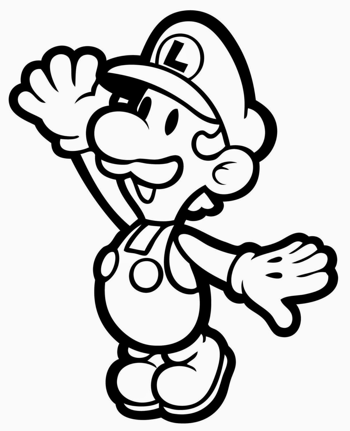 Mario Coloring Pages Printable Free
 Coloring Pages Mario Coloring Pages Free and Printable