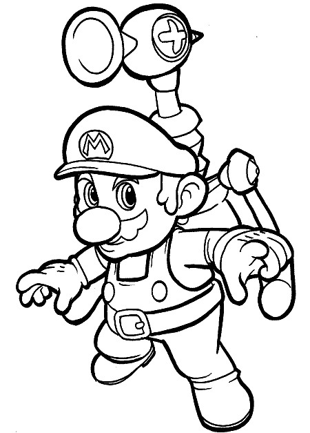 Mario Coloring Pages Printable Free
 Super Mario Coloring Pages Free Printable Coloring Pages