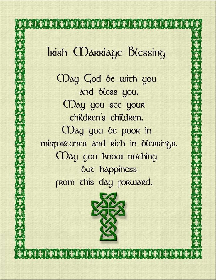 Marriage Blessing Quotes
 Best 25 Irish wedding blessing ideas on Pinterest