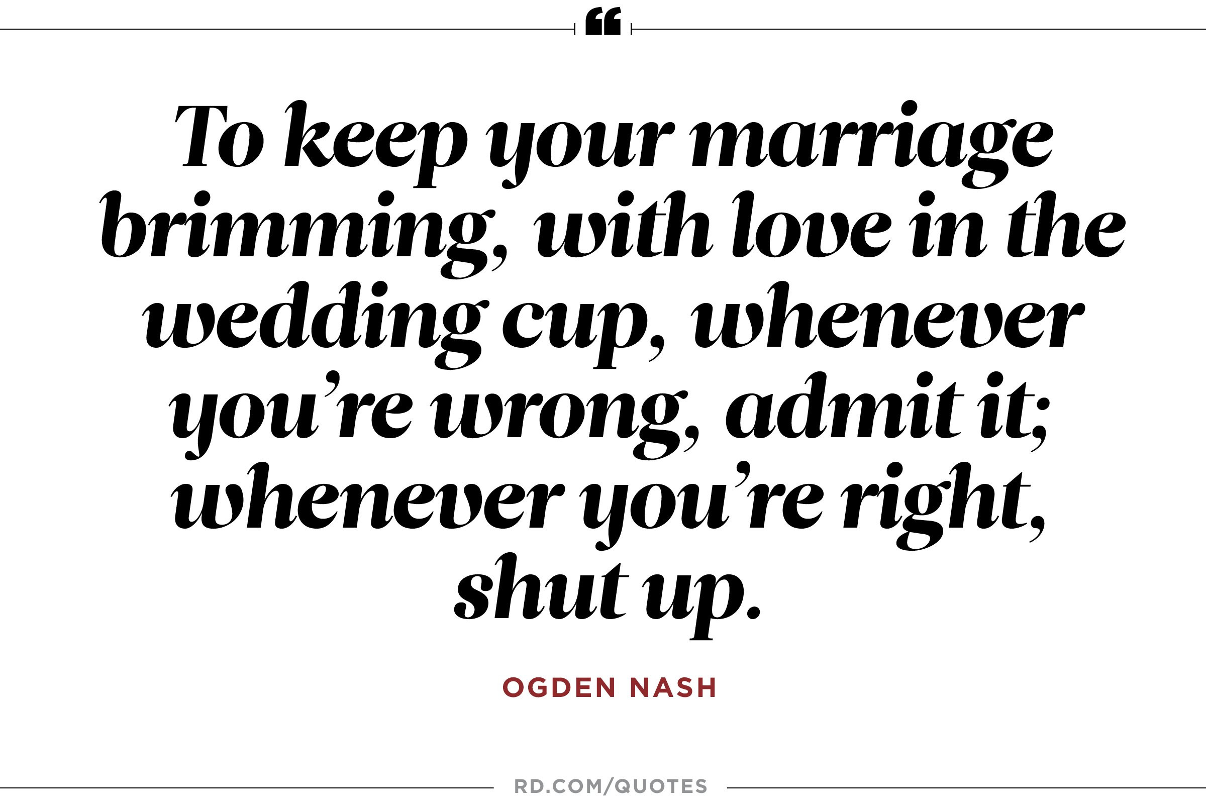 Marriage Humor Quotes
 8 Funny Marriage Quotes From the Greatest Wits of All Time