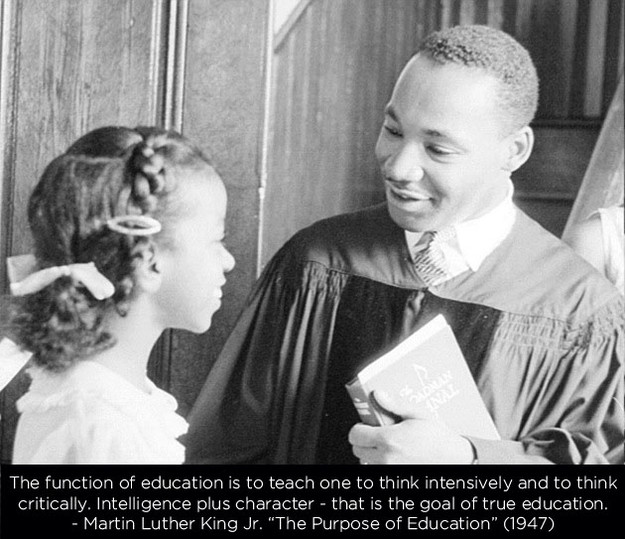 Martin Luther Quotes On Education
 MLK 12