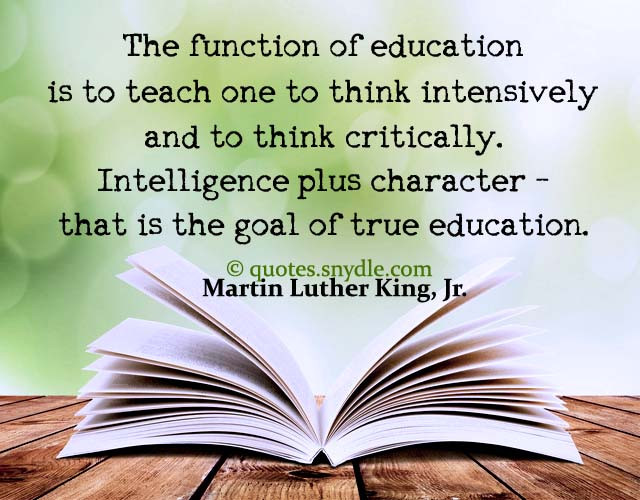 Martin Luther Quotes On Education
 31 Remarkable Martin Luther King Jr Quotes and Sayings