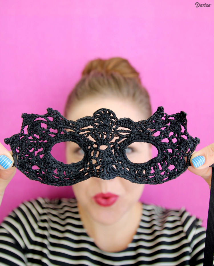 Masquerade Masks DIY
 DIY Masquerade Mask Crochet Pattern Darice