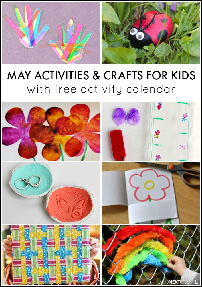 May Crafts For Preschoolers
 31 May Activities for Kids Free Activity Calendar