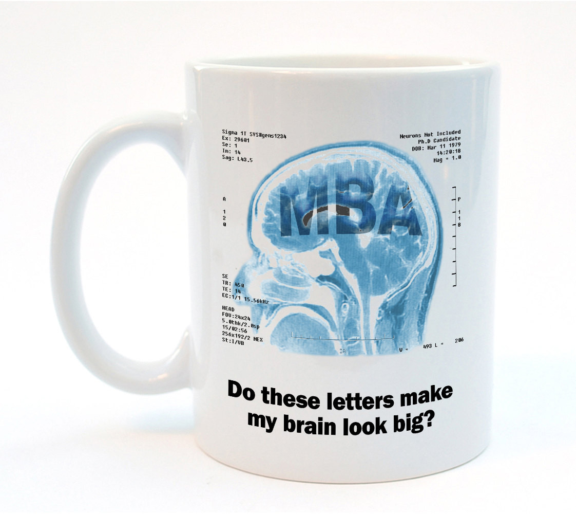 Mba Graduation Gift Ideas
 Funny MBA Coffee or Tea Mug Great Graduation Gift Master
