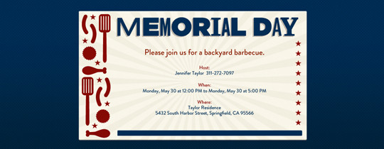 Memorial Day Pool Party Ideas
 Memorial Day Evite