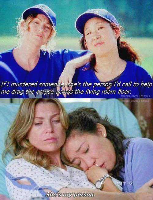 Meredith And Cristina Friendship Quotes
 Day Three Favorite Friendship Meredith and Christina