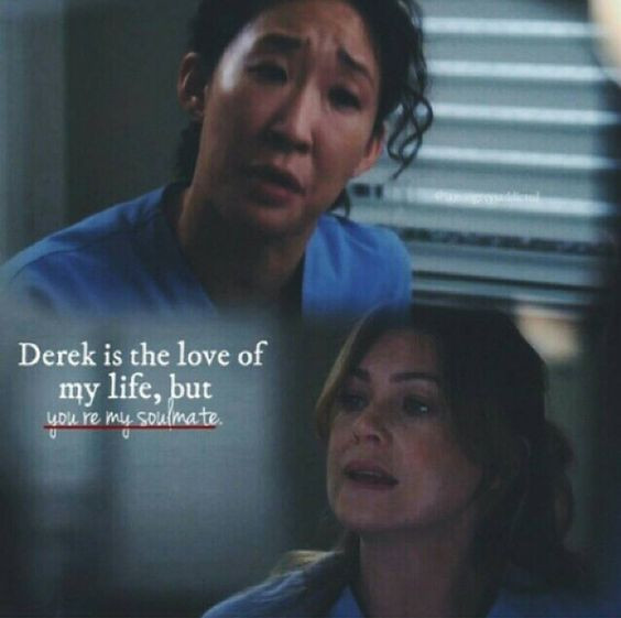 Meredith And Cristina Friendship Quotes
 Grey My life and Best friends on Pinterest
