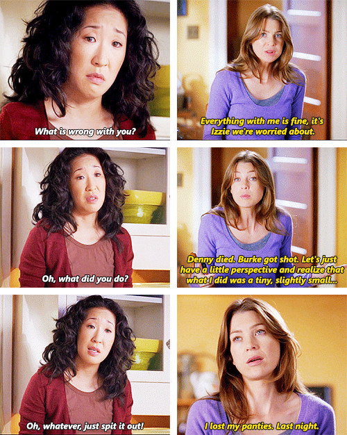 Meredith And Cristina Friendship Quotes
 oh what did you do image by awesomeguy on Favim