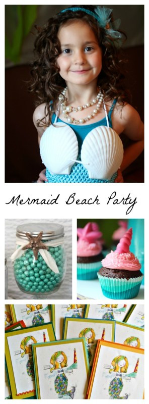 Mermaid Birthday Party Game Ideas
 mermaid beach party game ideas 365 Days of Crafts