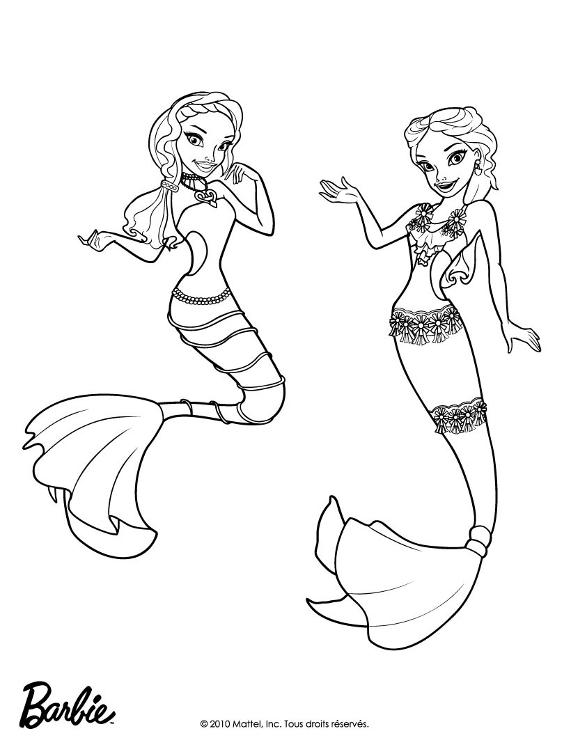 Mermaid Coloring Pages For Toddlers
 Mako Mermaids Coloring Pages Coloring Home