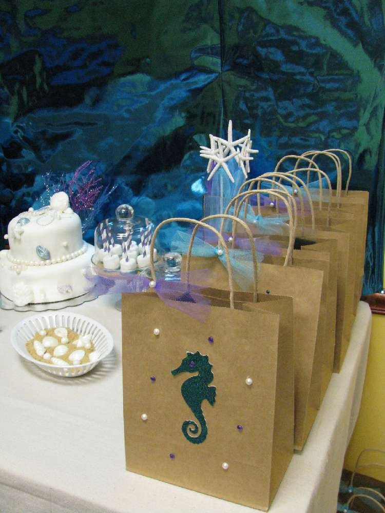 Mermaid Party Bag Ideas
 Mermaids Under the Sea Birthday Party Ideas