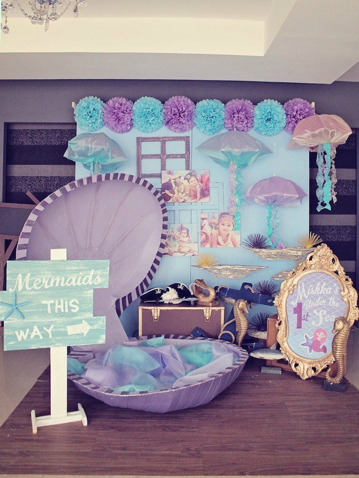 Mermaid Party Decoration Ideas
 21 Marvelous Mermaid Party Ideas for Kids