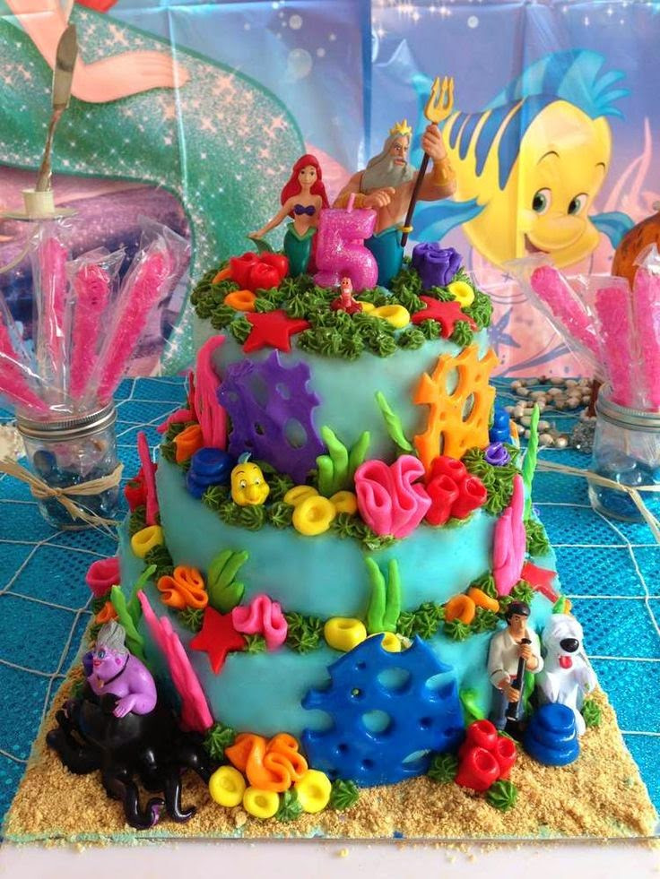 Mermaid Party Ideas 6 Year Old
 Imagenes fantasia y color IDEAS PARA FIESTA TEMATICA DE