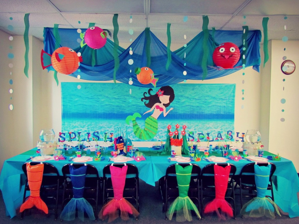 Mermaid Party Ideas 6 Year Old
 Rooms and Parties We Love this Week