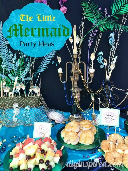 Mermaid Party Ideas Diy
 The Little Mermaid Party Ideas DIY Inspired