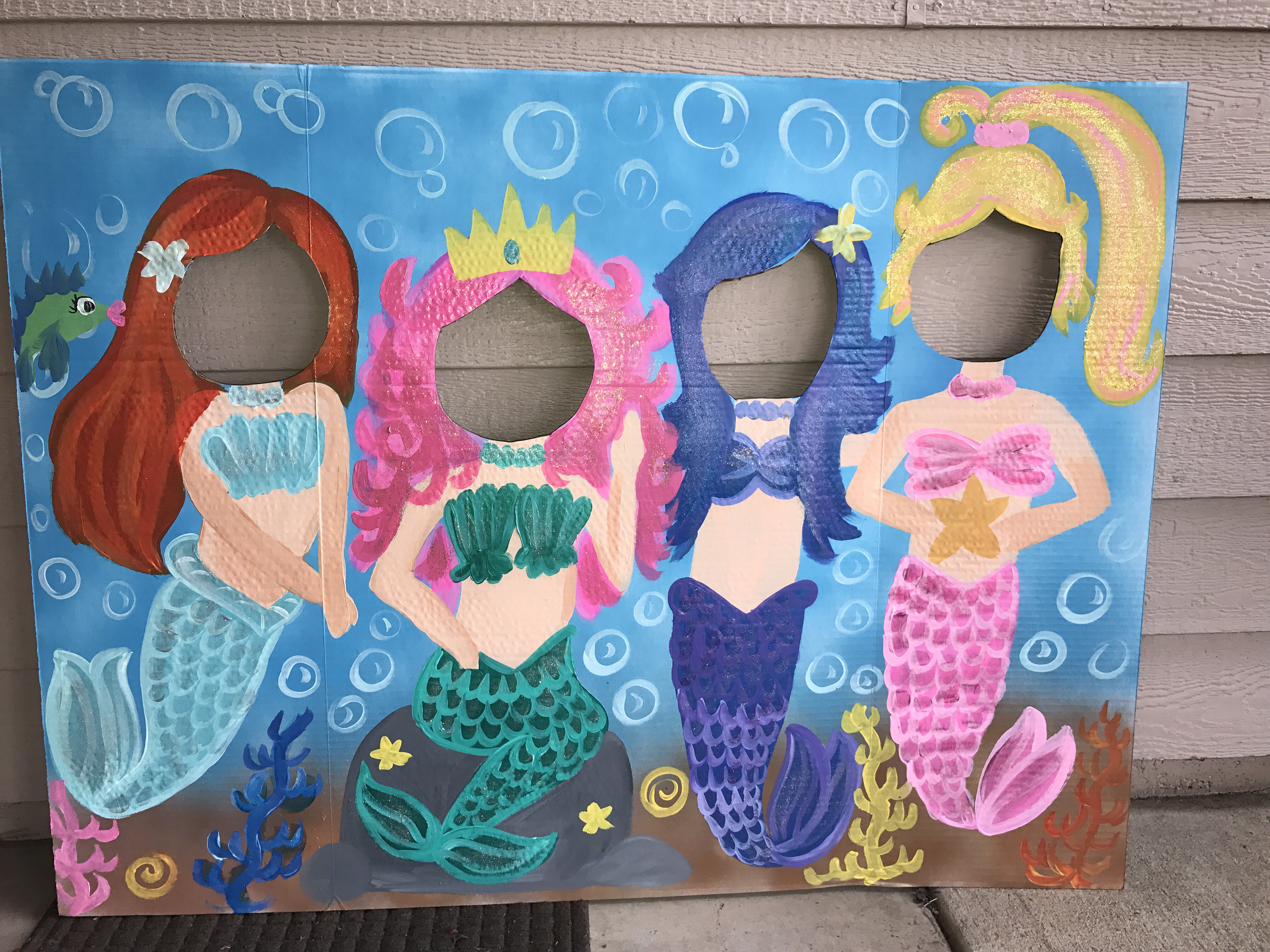 Mermaid Party Ideas For Kids
 Mermaid Party Mermaid Birthday Mermaid Cutout Mermaid