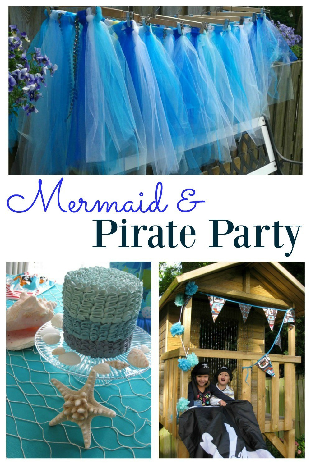 Mermaid Pirate Party Ideas
 Mermaid and Pirate Party