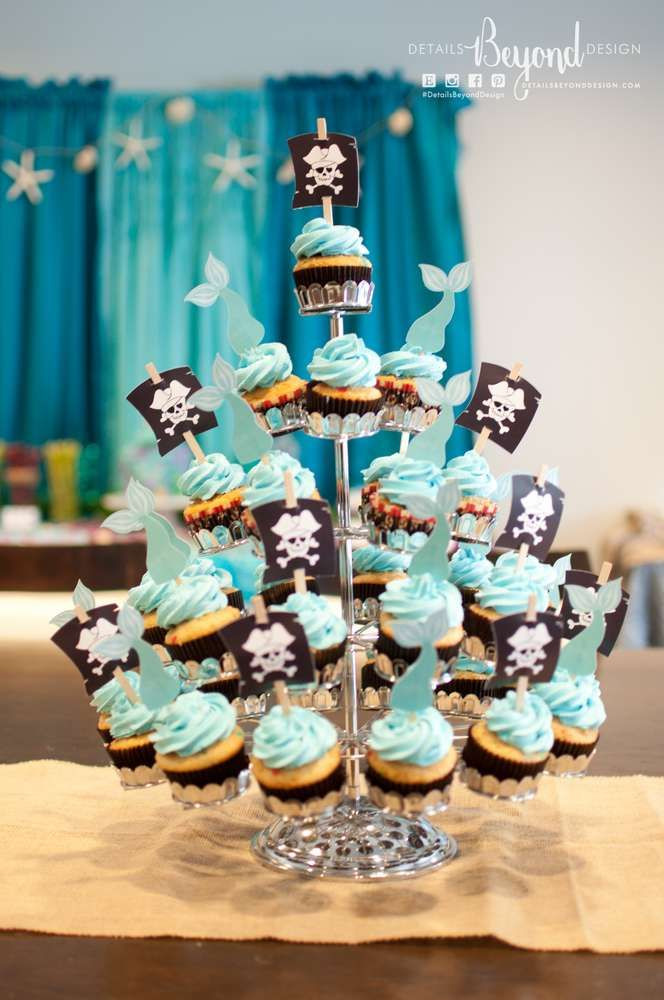 Mermaid Pirate Party Ideas
 Pirate & Mermaid Under the Sea Birthday Party Ideas
