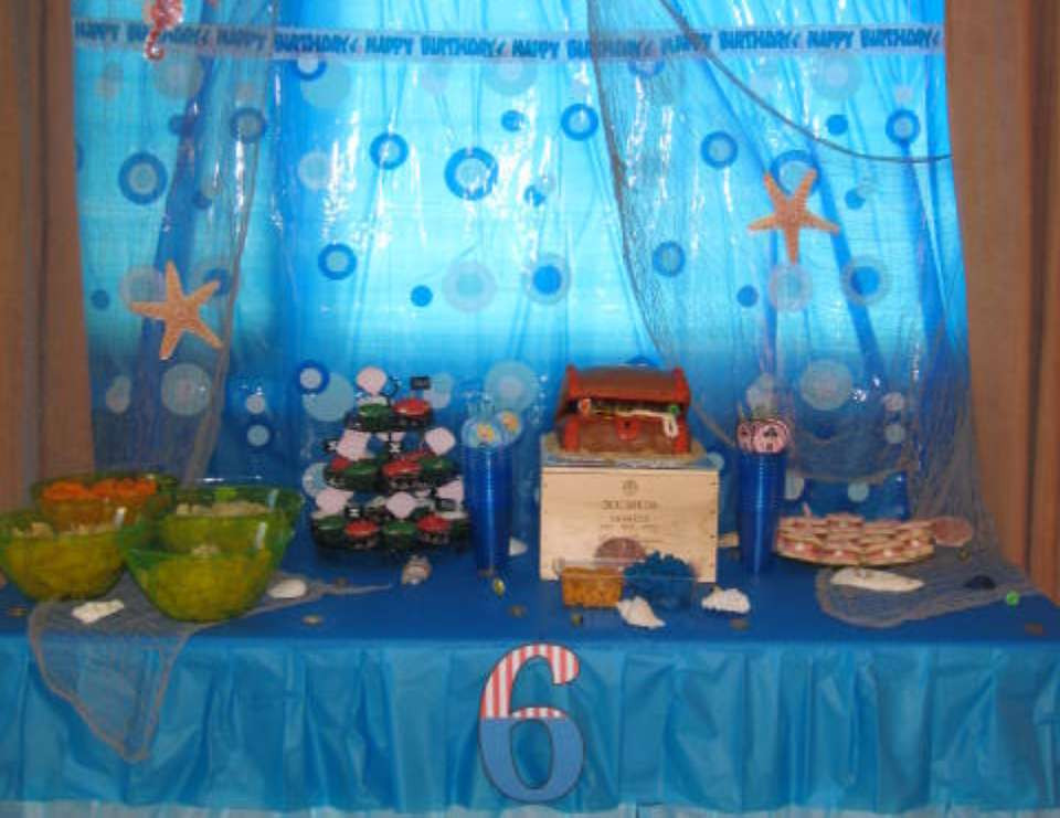 Mermaid Pirate Party Ideas
 Under the Sea Mermaid and Pirate Birthday "Mermaids and