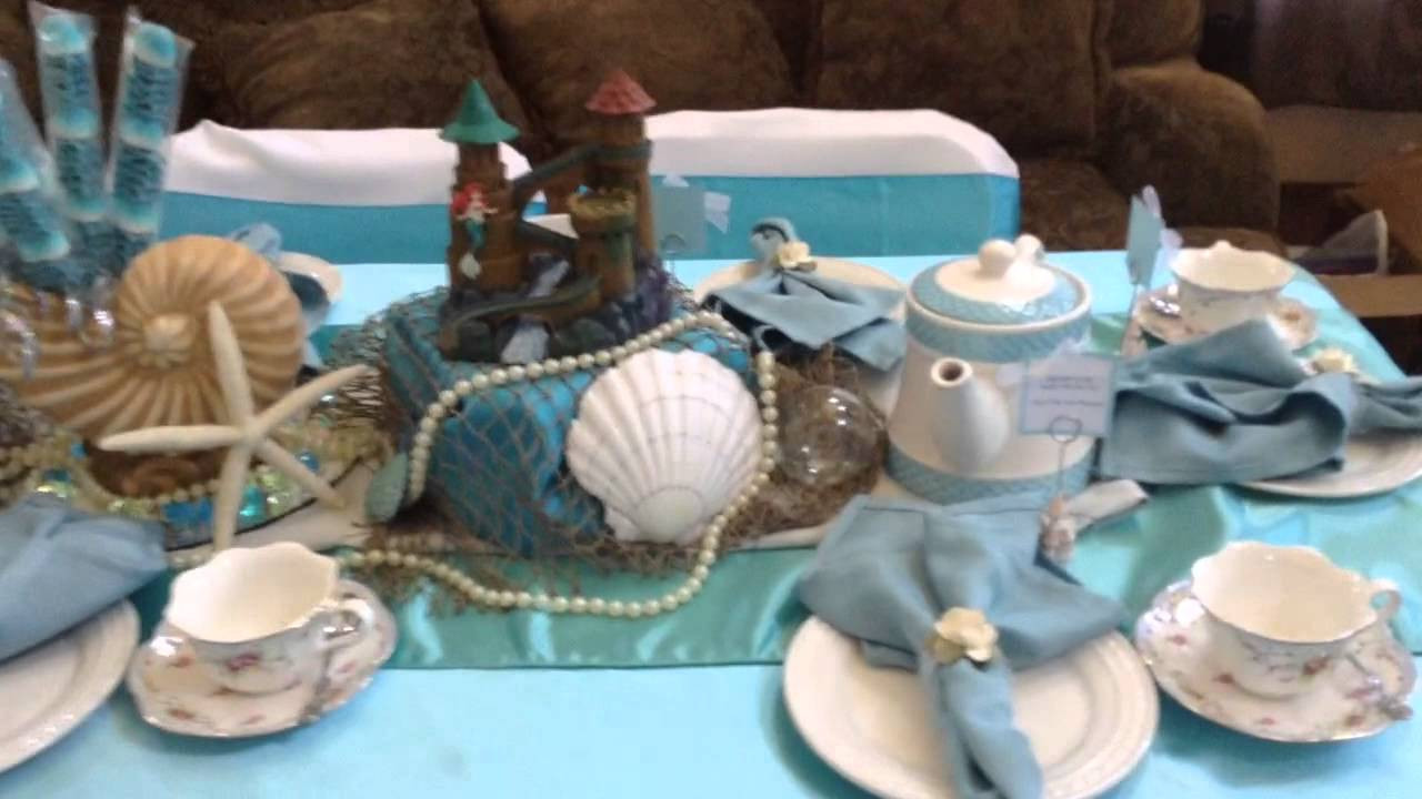 Mermaid Tea Party Ideas
 Little Mermaid Tea Party