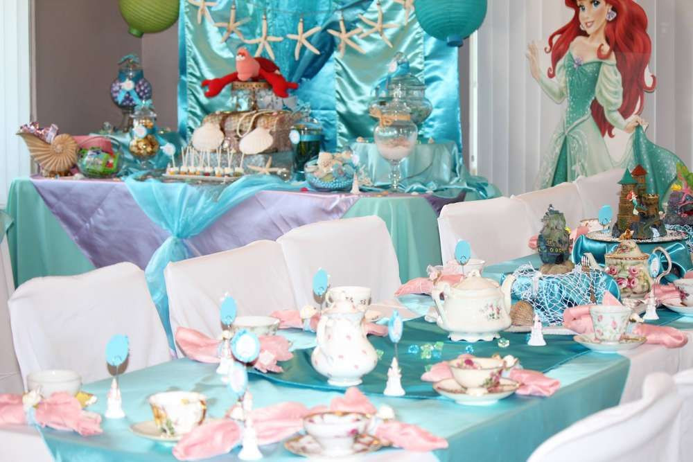 Mermaid Tea Party Ideas
 The Little Mermaid Tea Party Party Ideas