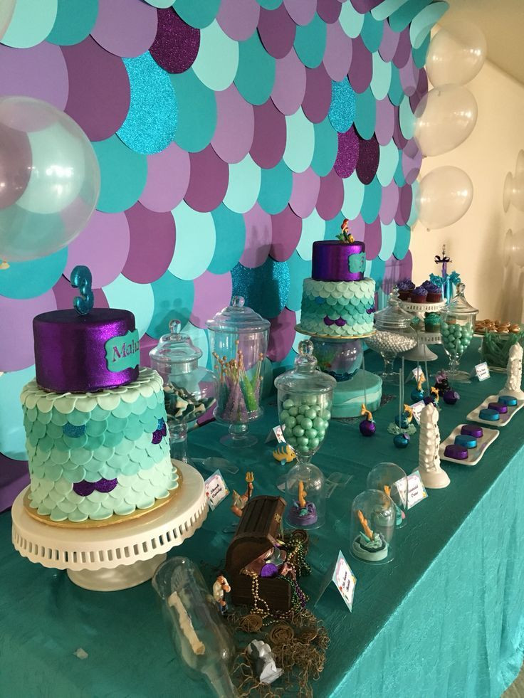 Mermaid Themed Party Ideas
 Little Mermaid Party by Flo and Erica