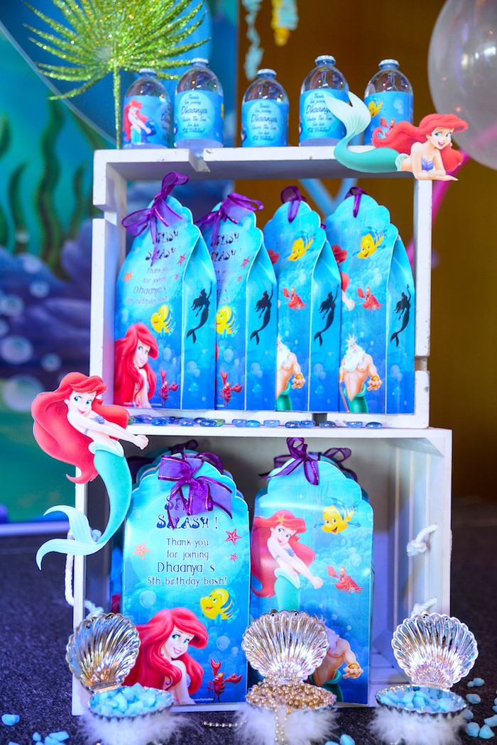 Mermaid Themed Party Ideas
 Kara s Party Ideas Ariel the Little Mermaid Birthday Party
