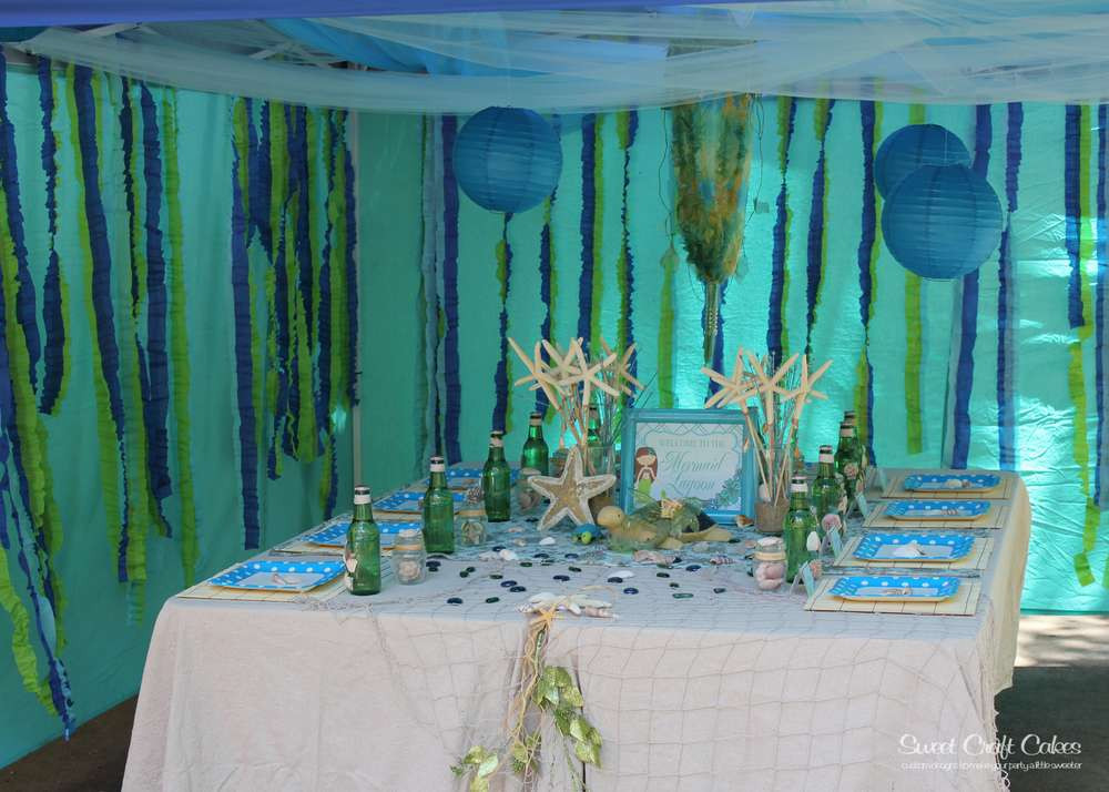 Mermaid Under The Sea Party Ideas
 Under the Sea Mermaid Party Birthday Party Ideas