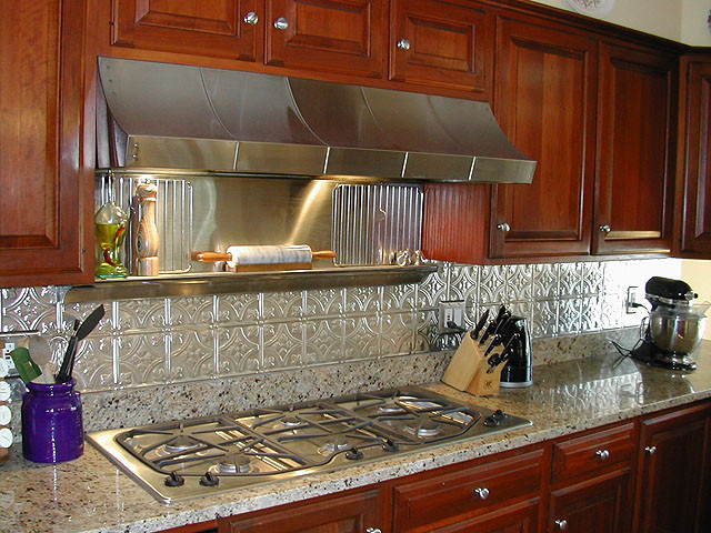 Metal Kitchen Backsplash
 Kitchen Backsplash Ideas Decorative Tin Tiles Metal