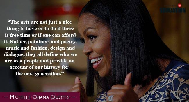 Michelle Obama Inspirational Quotes
 Michelle Obama s quotes on education and success