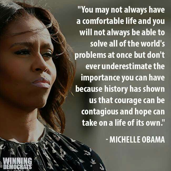 Michelle Obama Inspirational Quotes
 Michelle obama on Pinterest