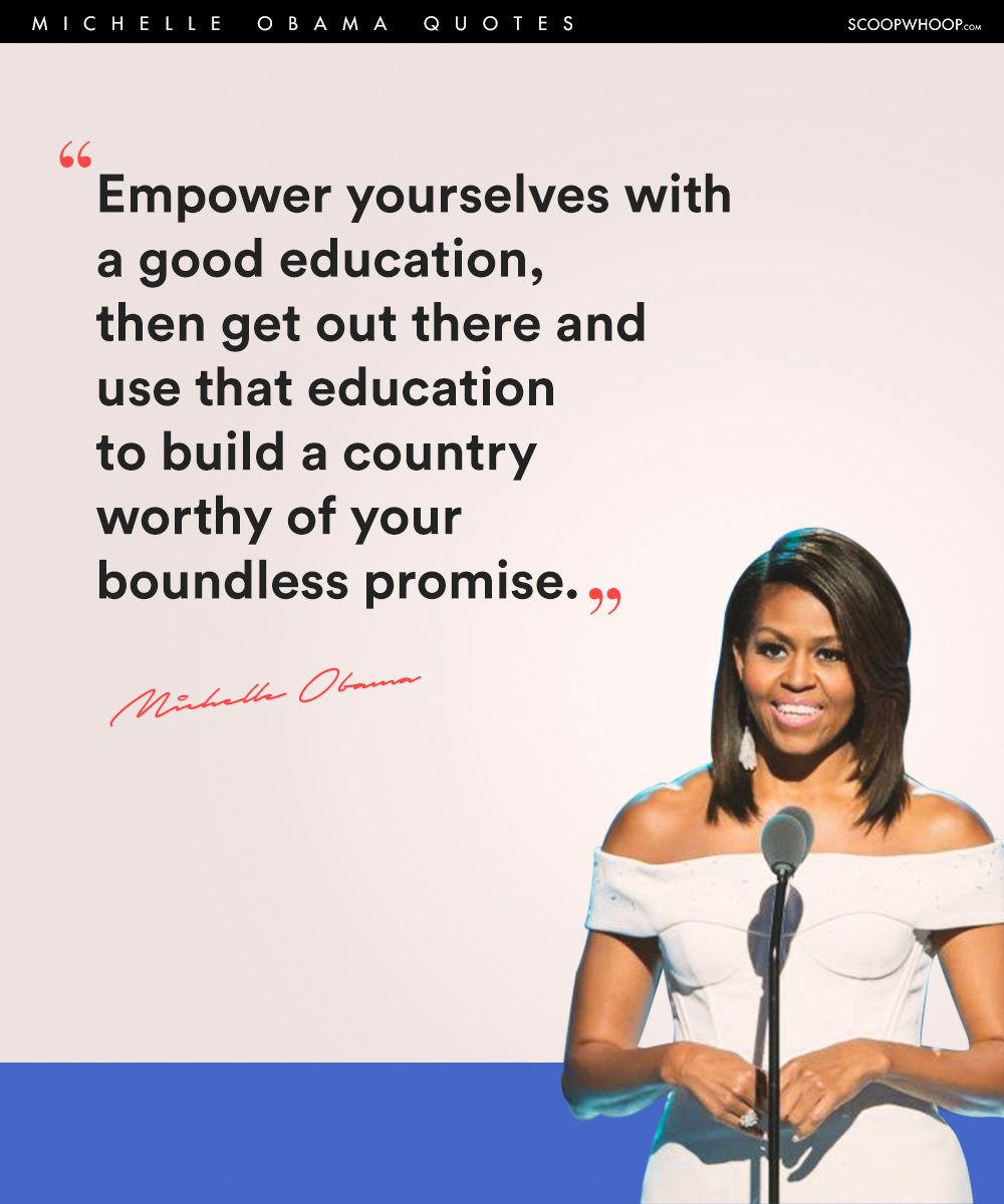 Michelle Obama Leadership Quotes
 21 Michelle Obama Quotes How To Live Life Like A True