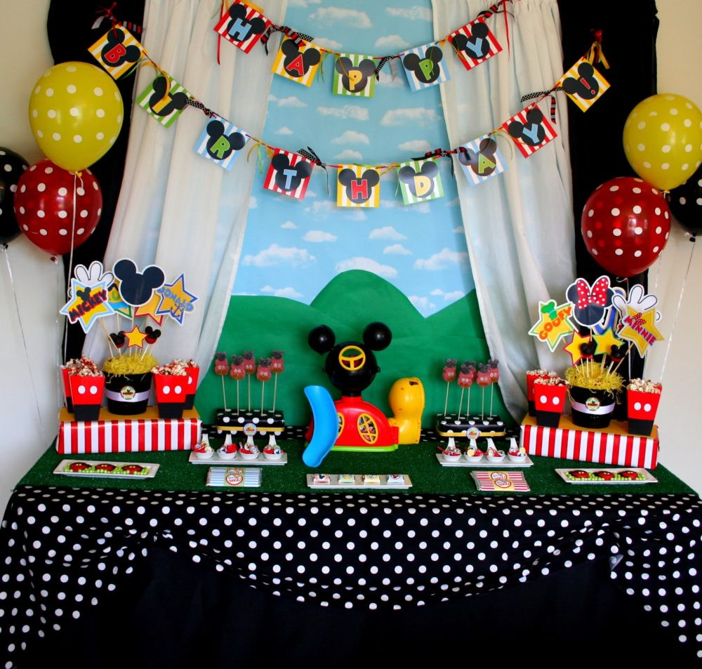 Mickey Mouse Beach Party Ideas
 40 Mickey Mouse Party Ideas Mickey s Clubhouse Pretty