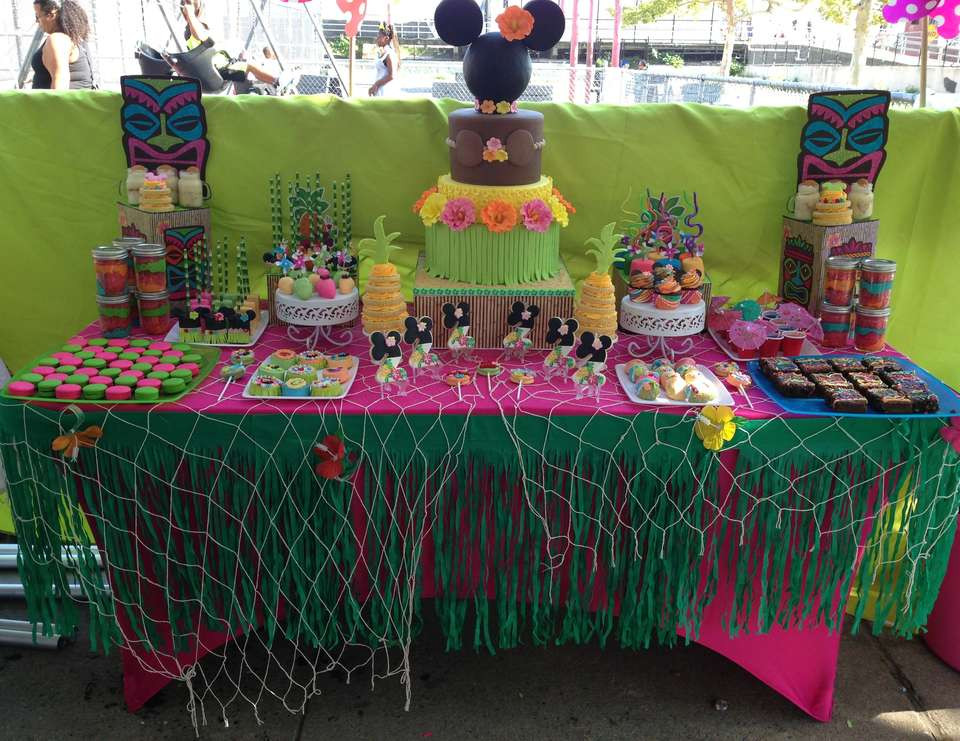 Mickey Mouse Beach Party Ideas
 Mickey Mouse Minnie Mouse Birthday "Jelina s Minnie