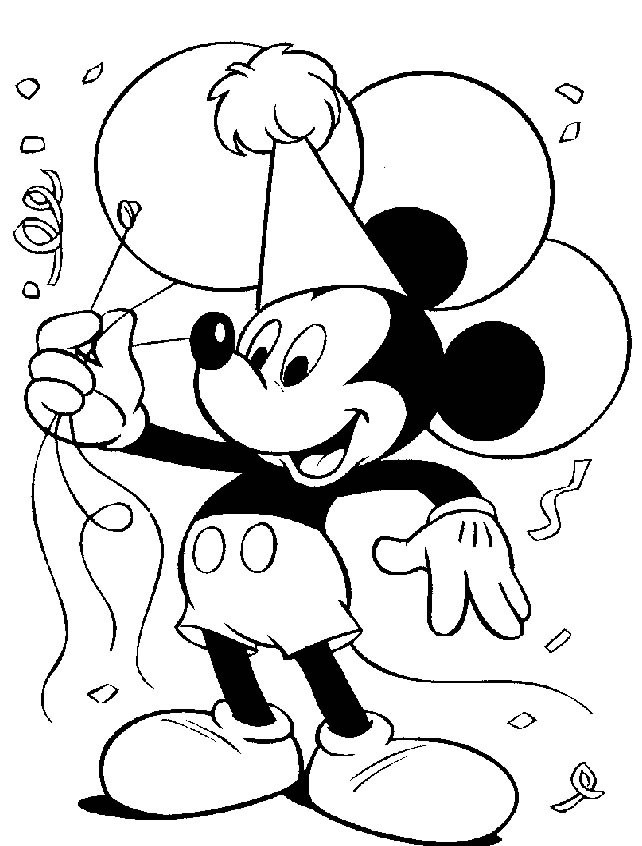 Mickey Mouse Coloring Pages Printable
 Mickey Mouse Clubhouse Coloring Pages AZ Coloring Pages