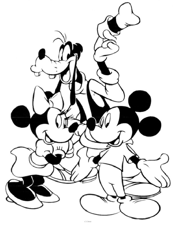 Mickey Mouse Coloring Pages Printable
 Mickey Mouse Clubhouse Coloring Pages Coloring Home