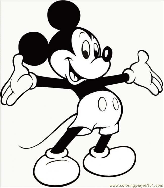 Mickey Mouse Coloring Pages Printable
 Mickey Mouse Head Coloring Pages Coloring Home