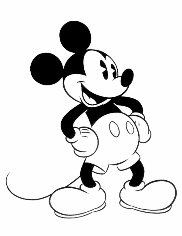 Mickey Mouse Coloring Pages Printable
 Free Coloring Pages For Kids Disney Coloring Pages