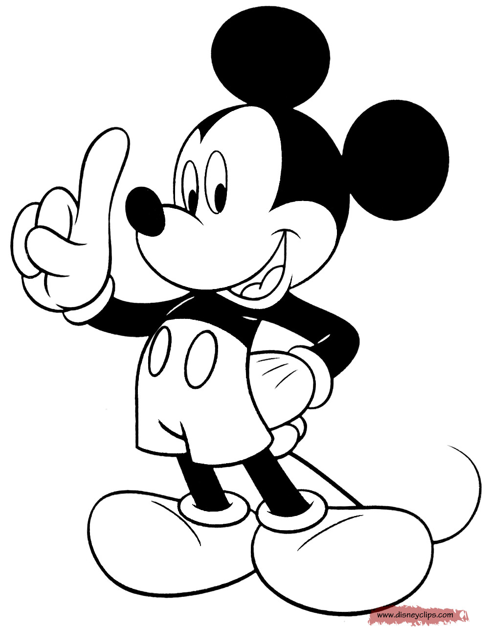 Mickey Mouse Coloring Pages Printable
 Print Mickey Mouse Coloring Pages Coloring Home