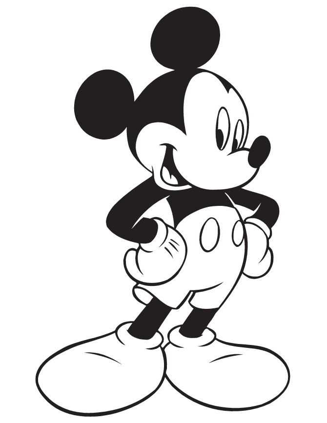 Mickey Mouse Printable Coloring Pages
 Coloring Pages Mickey Mouse Coloring Pages Free and Printable