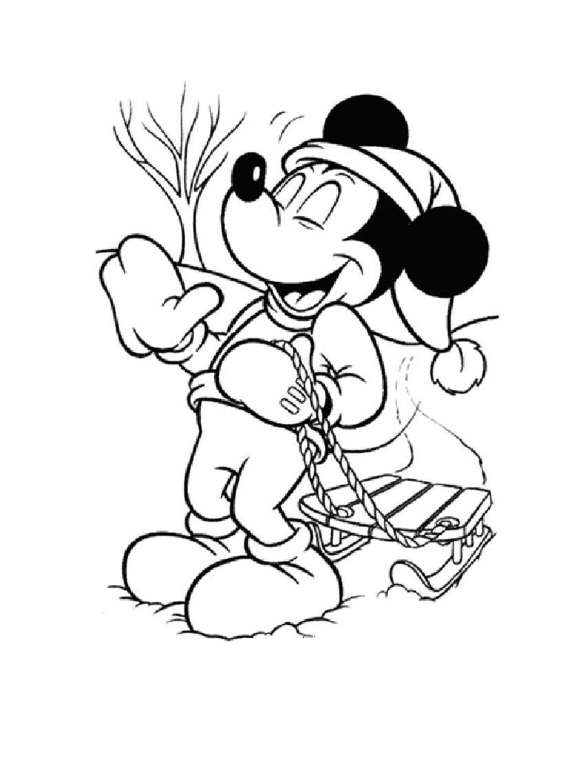 Mickey Printable Coloring Pages
 Mickey Mouse Coloring Pages