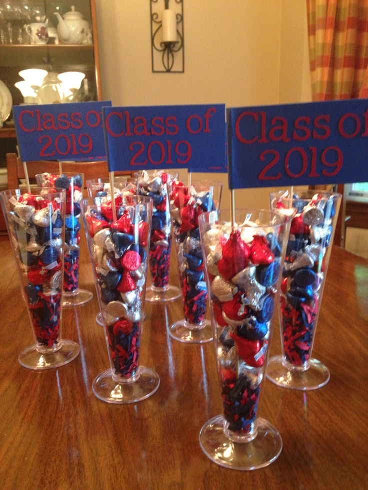Middle School Graduation Party Ideas
 Centerpieces for my daughter s 8th grade graduation party