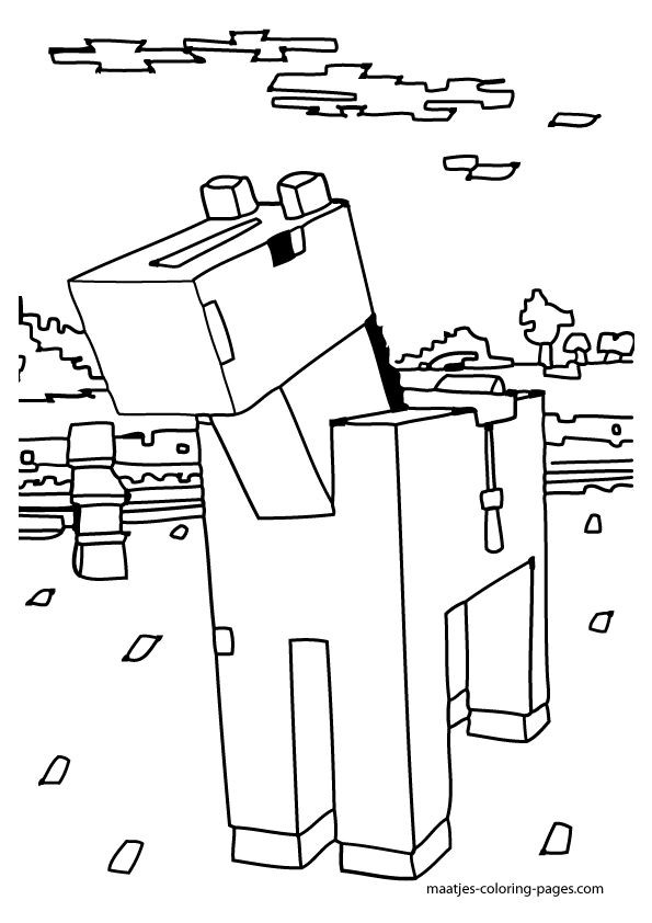 Minecraft Coloring Pages For Boys
 Stampylongnose Minecraft Coloring Crokky Coloring Pages