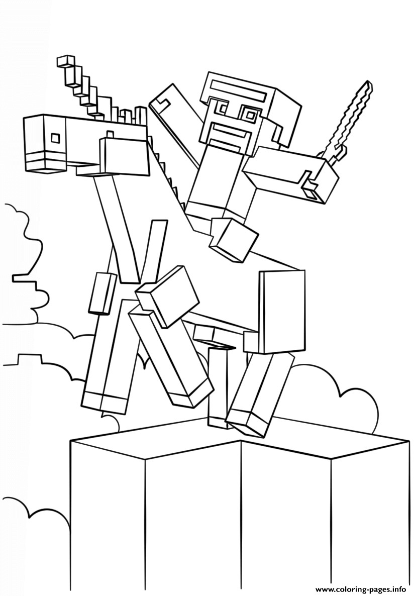 Minecraft Coloring Pages For Boys
 Pin by ScribbleFun on Minecraft Coloring Pages