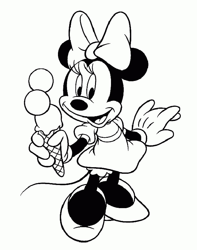 Mini Mouse Printable Coloring Pages
 Mini Mouse Coloring Pages Coloring Home